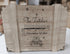 Wooden Christmas 1st Advent Box with Personalised Design